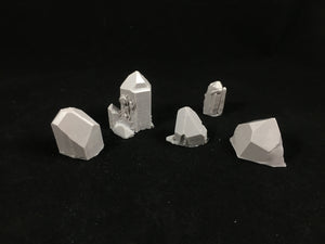 Small Crystal Rock Set