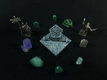 Load image into Gallery viewer, altar shown with our small rock/crystal set 